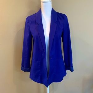 Oversized Royal Blue Blazer Size 4